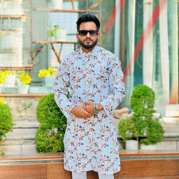 Digital Print Panjabi