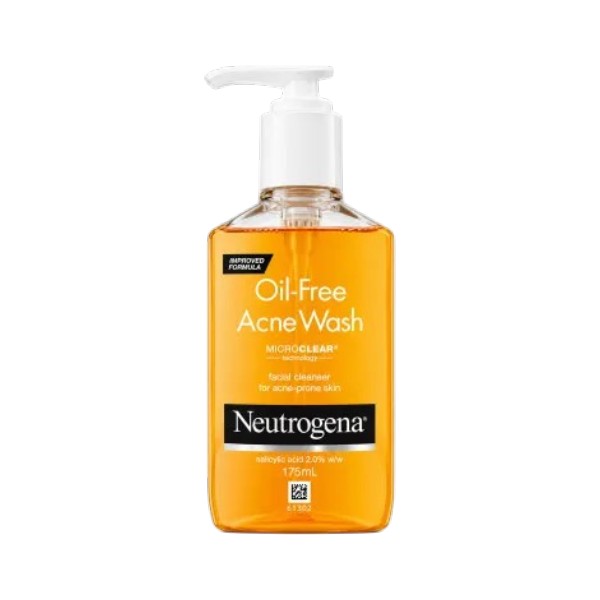Neutrogena Oil Free Acne Wash 177ml (UK)
