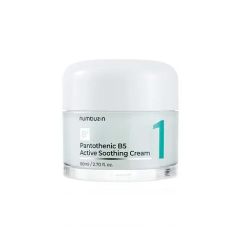 Numbuzin No.1 Pantothenic B5 Active Soothing Cream 80ml (Korea)