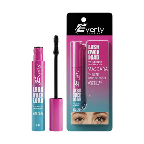 Everly Beauties Lash Over Load Volumizing Waterproof Mascara 5ml (China)