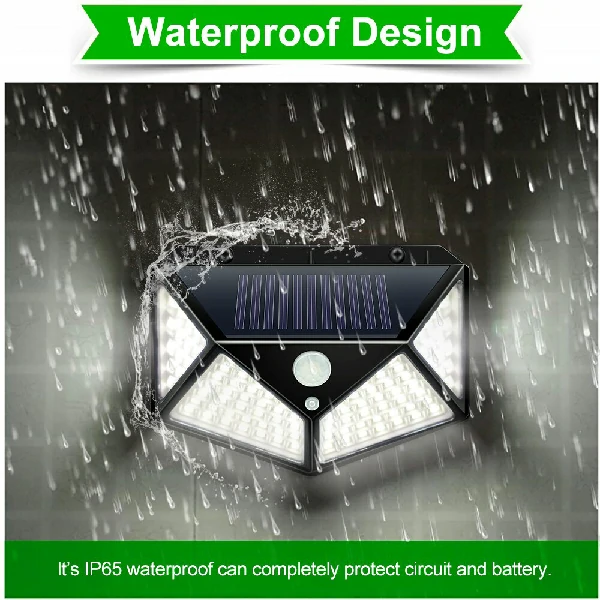 100 LED 4 Surface Solar Light