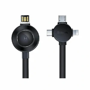 Baseus Star Ring Series 2A 18cm Four-in-one Wireless Charging Cable (CA1T4-J0G)