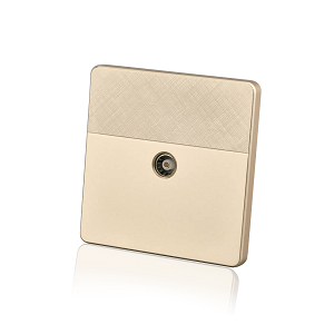 Super Star Gold Ray TV Socket