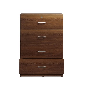 Regal Harper Laminated Board Chest Of Drawer Antique