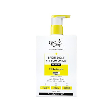 Innovist Chemist at Play Bright Boost 5% Niacinamide SPF Body Lotion 236ml (India)