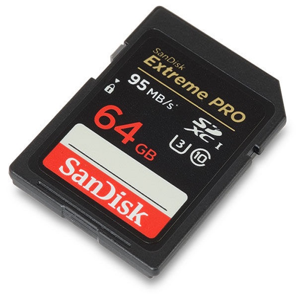 SanDisk 64GB Extreme PRO SDXC UHS-I Memory Card