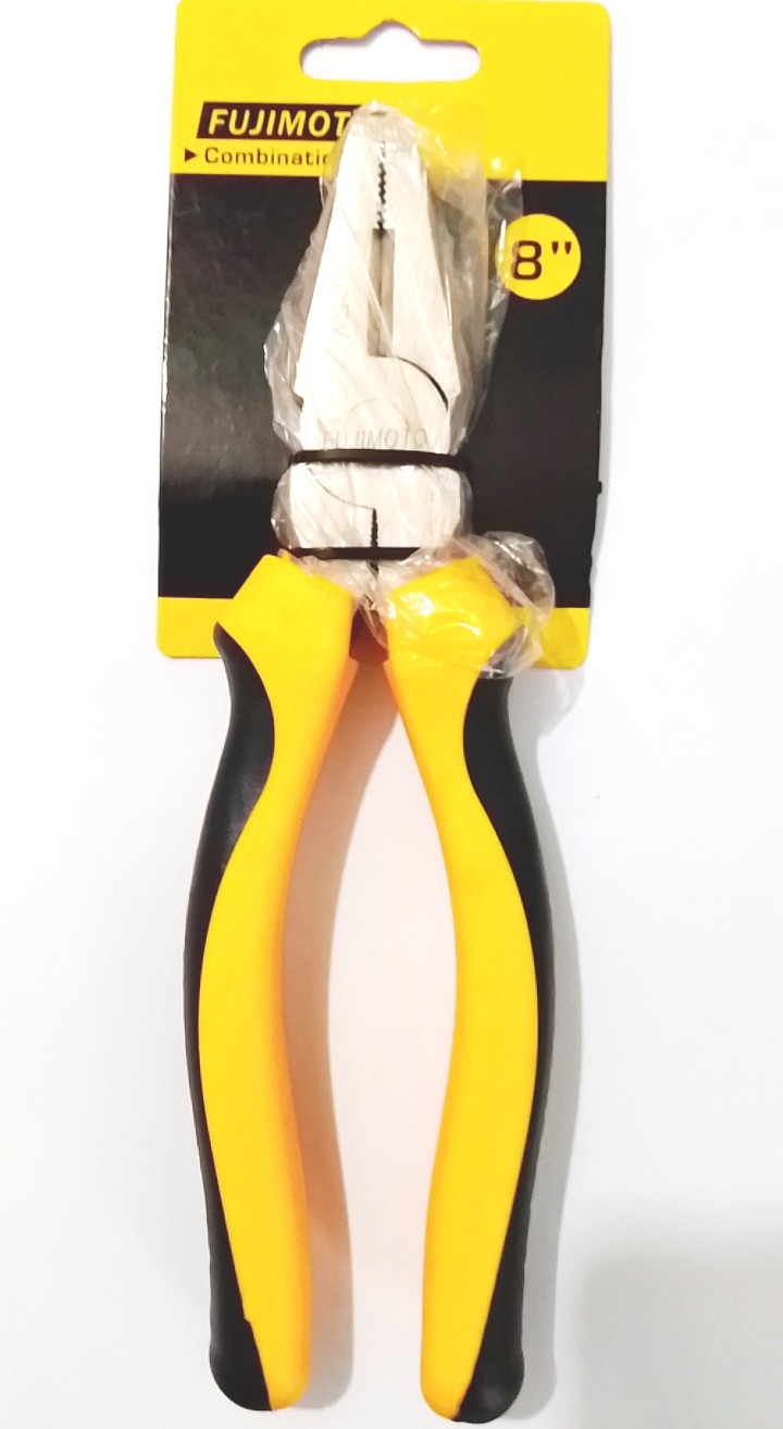 Fujimoto Combination Pliers electric plus 8 Inche