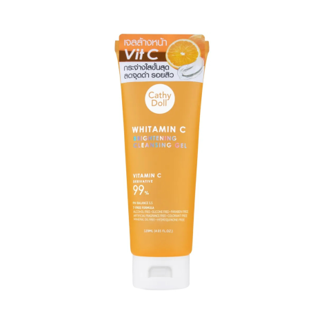 Cathy Doll Whitamin C Brightening Cleansing Gel 120ml (Korea)