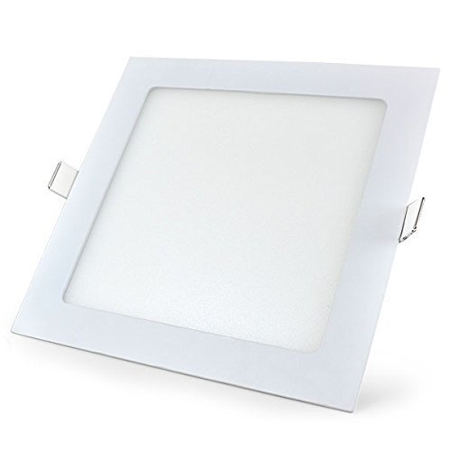 12 Watt Panel Squire White LED Light