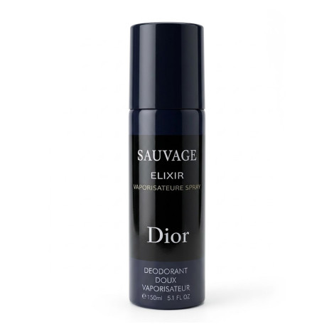Dior Sauvage Elixir Deodorant Doux Vaporisateur Body Spray 150ml (France)