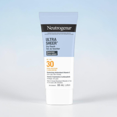 Neutrogena Ultra Sheer Dry Touch Sunscreen Lotion SPF 30 88ml (Canada)