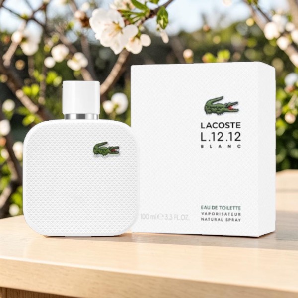 Lacoste L.12.12. Blanc Eau De Toilette Vaporisateur Natural Spray 100ml (France)