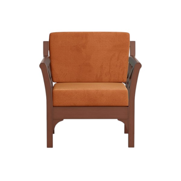 Regal Single SOFA- FLORIDA Loose cushion Sofa-SDC-371-3-1-20(Fabric-2152
