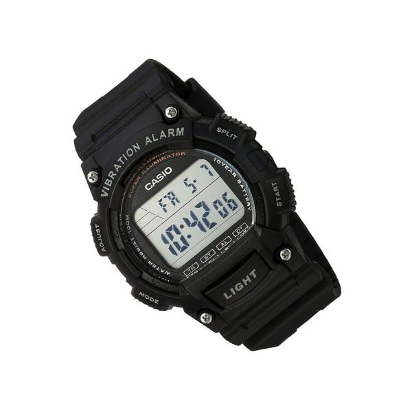 Casio W-736H-1AVDF Youth Vibration Digital Watch - Unisex