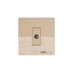 NT blu-ray Chrome Golden TV Socket