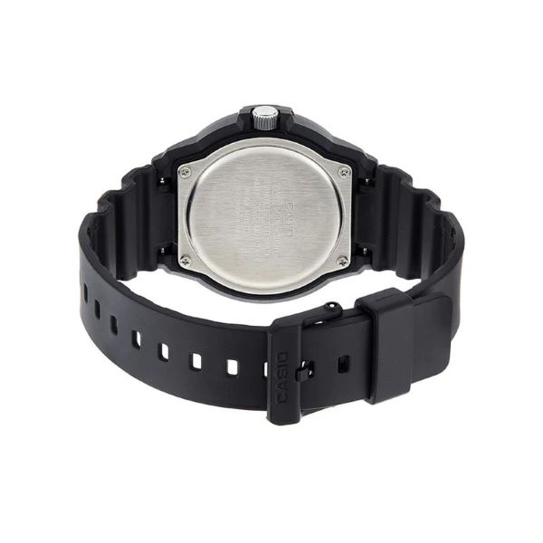 Casio MRW-200H-1EVDF Blue Leather Casual Watch for Men
