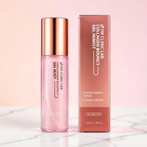 3W Clinic Lab Collagen Bouncy Gel Mist 100ml (Korea)