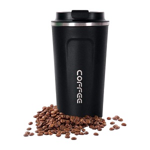 Insulated Coffee Cup,16 Oz Thermal Vacuum Double Wall Stainless Steel Coffee Cup