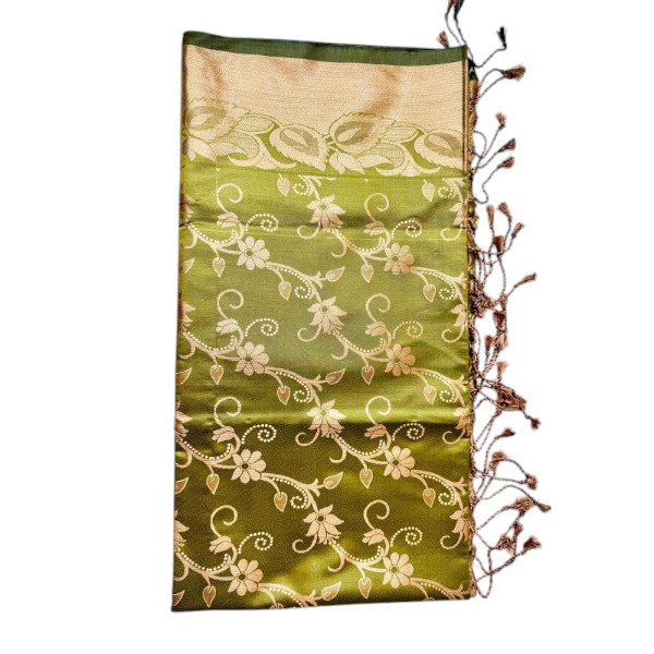 Soft silk katan sharee
