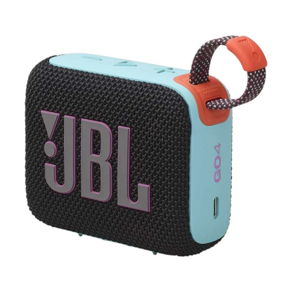 JBL GO 4 Black Orange Portable Bluetooth Speaker
