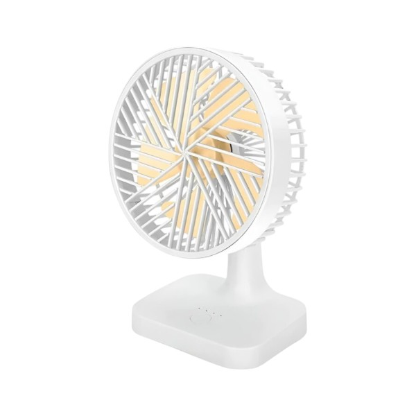 Rechargeable Mini Table Fan -Yellow
