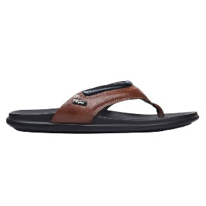 Apex Brown Leather Sandal for Men