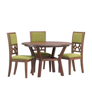Regal 4 SEATER DINING TABLE- OLIVIA TDH-345-3-1-20 (Dining Table)
