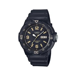 Casio MRW-200H-1B3VDF Sports Day Date Fiber Belt Men’s Watch