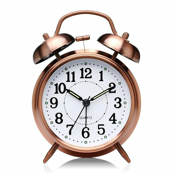Retro Digital Double Bell Alarm Clock