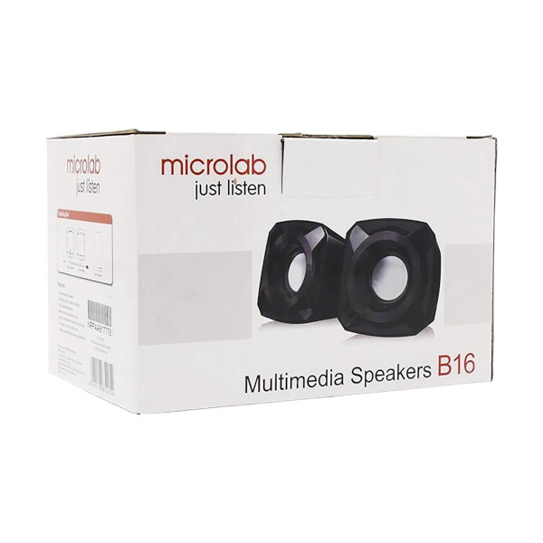 Microlab B16 2.0 Multimedia Black Speaker