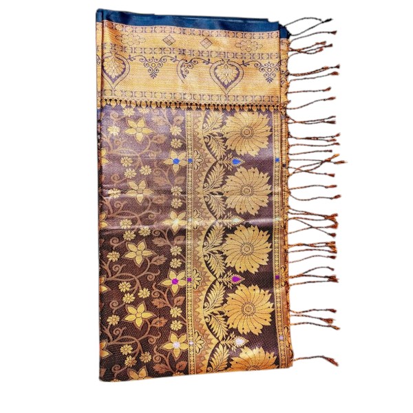 Soft silk katan sharee