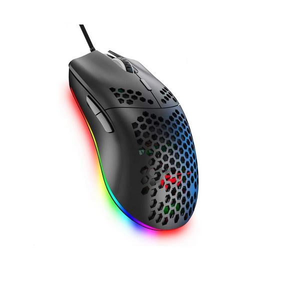 Havit GAMENOTE MS1023 RGB Backlit Programmable USB Gaming Mouse – Black Color