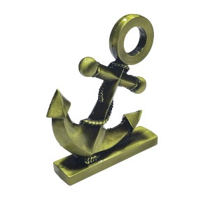 Metal Alloy Ship Anchor Decoration