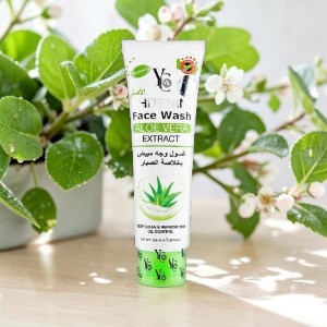 YC Whitening Aloe Vera extract face wash 100ml (Thailand)