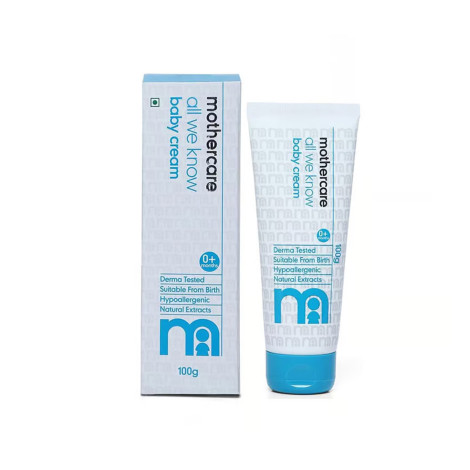 Mothercare All We Know Baby Cream 100g (India)