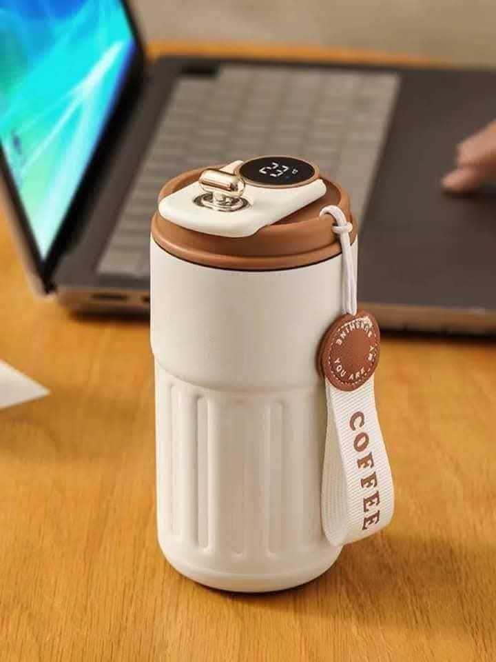 450ml Thermos Bottle Smart Display Temperature 316 Stainless Steel Vacuum Cup