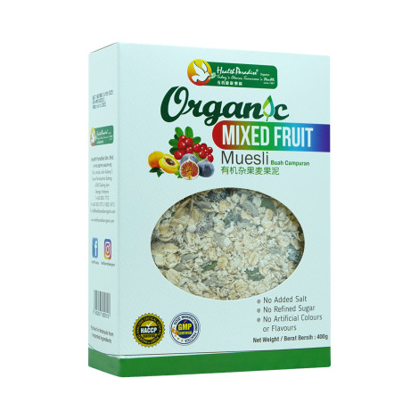 Organic Mixed Fruit Muesli 400g (Malaysia)