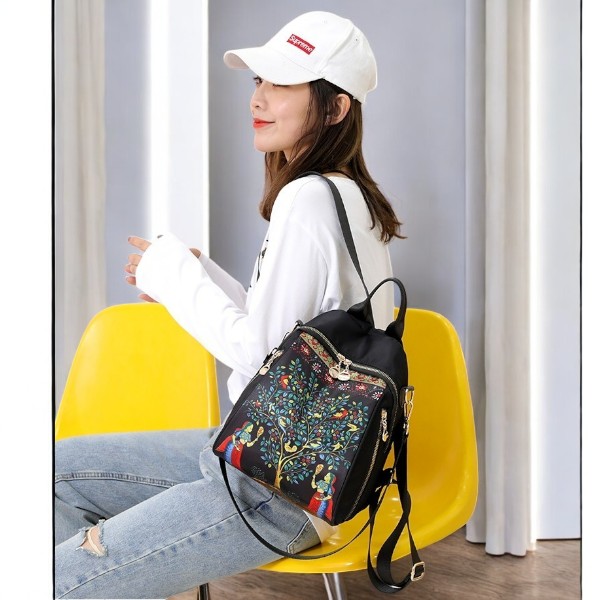New Female Backpacks High Capacity Waterproof