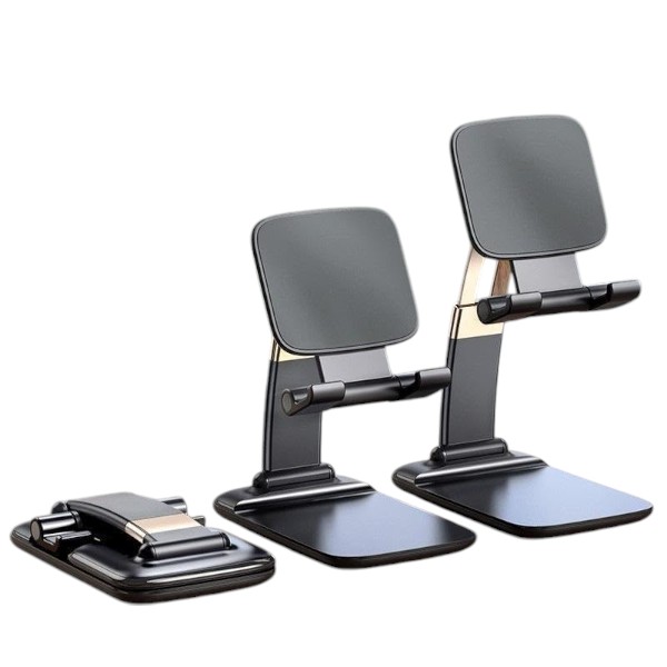 Adjustable and Foldable Desktop Mobile Phone Stand for Phone Comfortable with All Mobile for Desk, Bed, Table, Office, Video Recording, Home and Online Classes