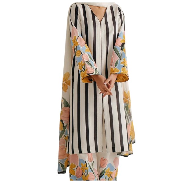 Elegance Cotton Silk Ensemble