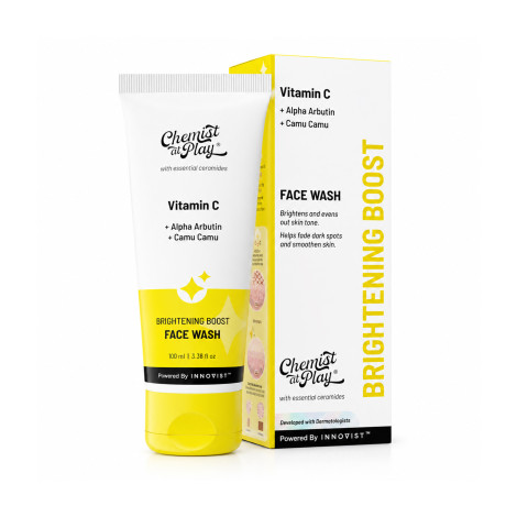 Innovist Chemist at Play Brightening Boost Vitamin C Face Wash 100ml (india)