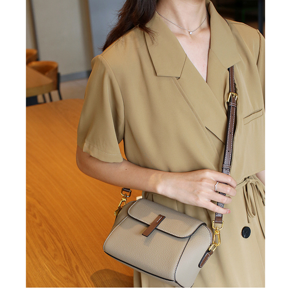 New Pu Leather Single Shoulder Niche Light Luxury Women's Bag