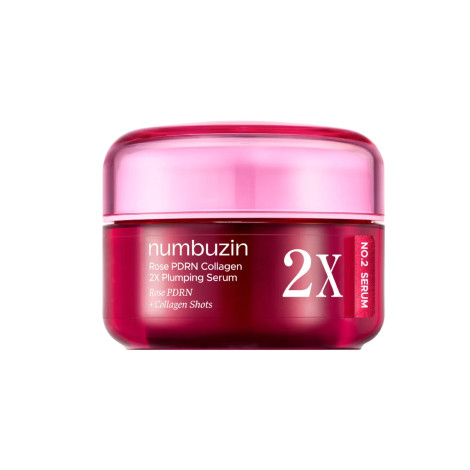 Numbuzin No.2 Rose PDRN Collagen 2X Plumping Serum 30ml (Korea)