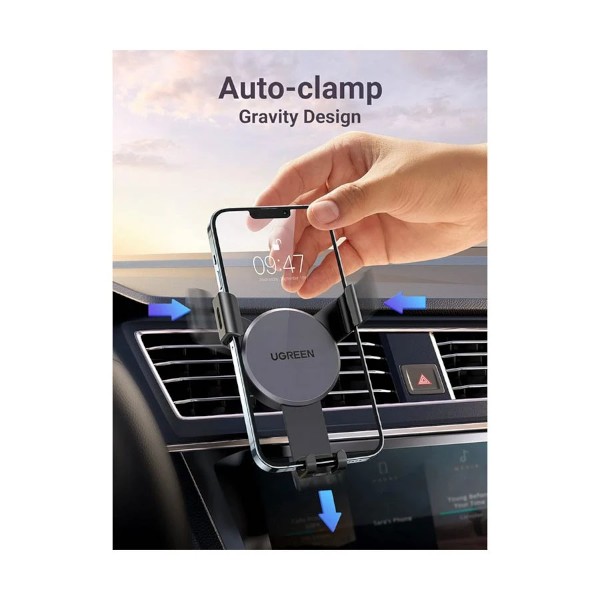 Ugreen 40907 Gravity Drive Air Vent Car Mount Phone Holder