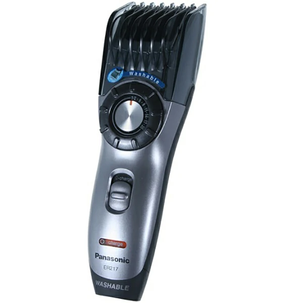 Panasonic ER-217S Washable Cord Cordless Rechargeable Hair Beard Trimmer Clipper for Men