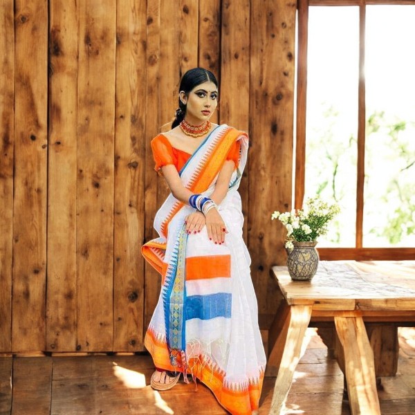 Timeless Elegance Tangail Saree