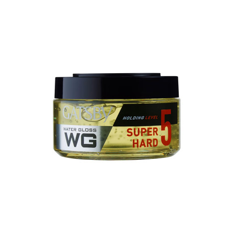 Gatsby Water Gloss Holding Level 5 Super Hard Hair Gel 150g (Indonesia)
