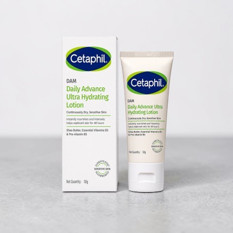 Cetaphil DAM Daily Advance Ultra Hydrating Lotion 50g (India)