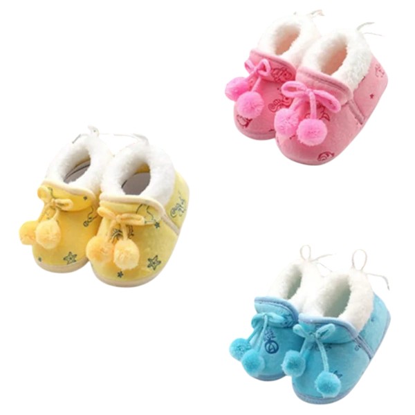 Newborn Soft Keep Warm Snow Shoes (0-15 Months)