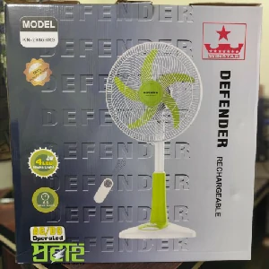 Defender 2986HRS Remote Control Rechargeable Fan, 16 Inch